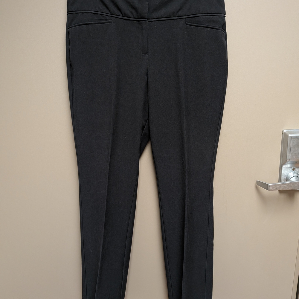 Elle Classic Black Straight Leg Pants